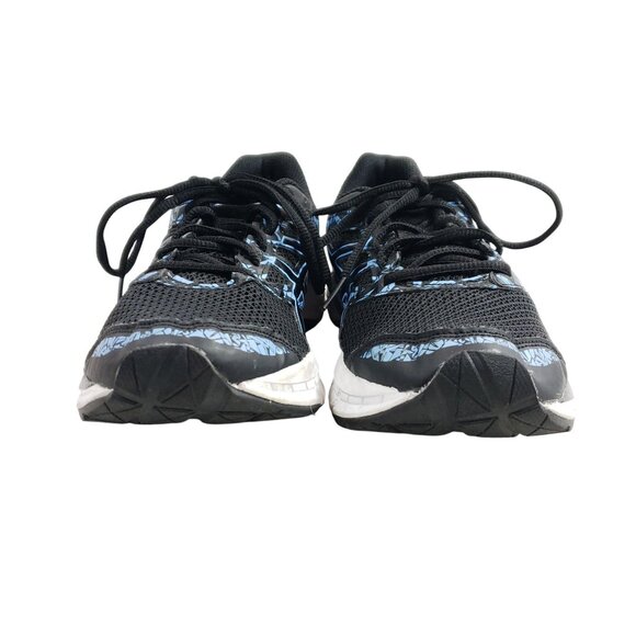 Asics Gel-Excite-4 Womens Size 9.5 Black & Blue Athletic  Running Shoes - Picture 6 of 9